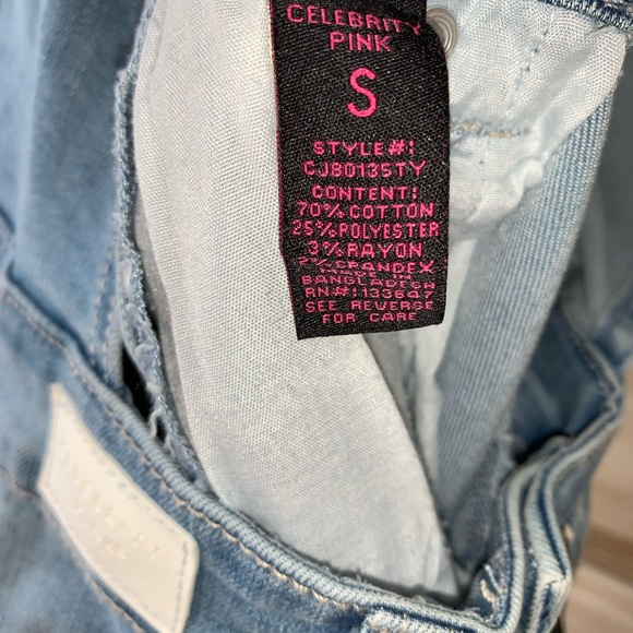 Celebrity pink short overalls - Picture 5 of 5